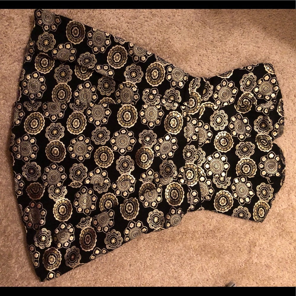 Night strapless dress (hollister)